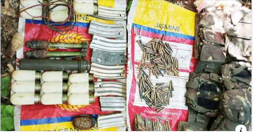 KolambuganMPS's tweet image. Troops recover NPA arms stash in cave  mb.com.ph/2024/5/25/troo… #manilabulletin via @manilabulletin