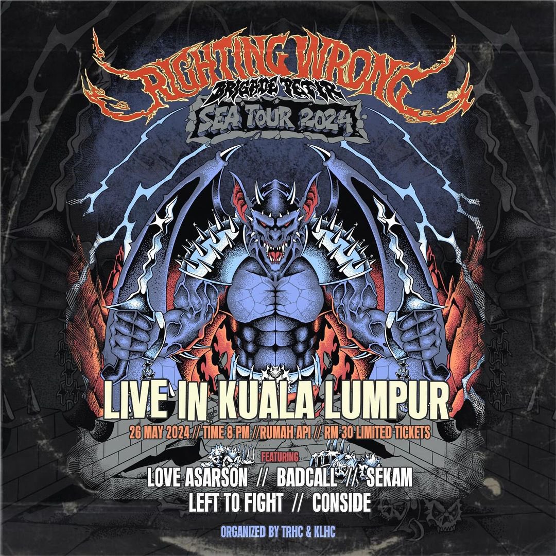 stainlessunit's tweet image. Tonight @rightingwronghc in KL. Let’s hangout!
@sekamhc @LeftToFightHC @considehc @LoveAsArsonMy @badcall