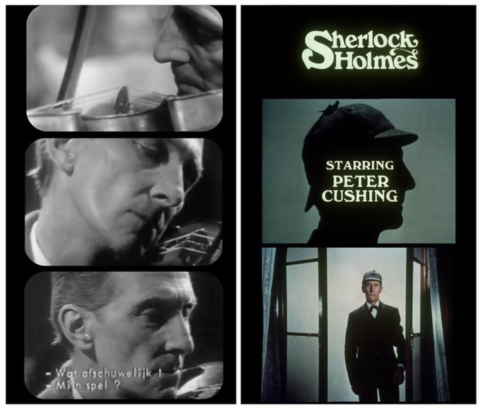 Celebrating Peter Cushing, born OTD 1913 . 
An extraordinary legacy &amp; a body of work exemplifying absolute diligence &amp; a drive for precision.
Even in the tantalising fragments we have of otherwise ‘lost’ performances, he’s still thoroughly  engaging.
