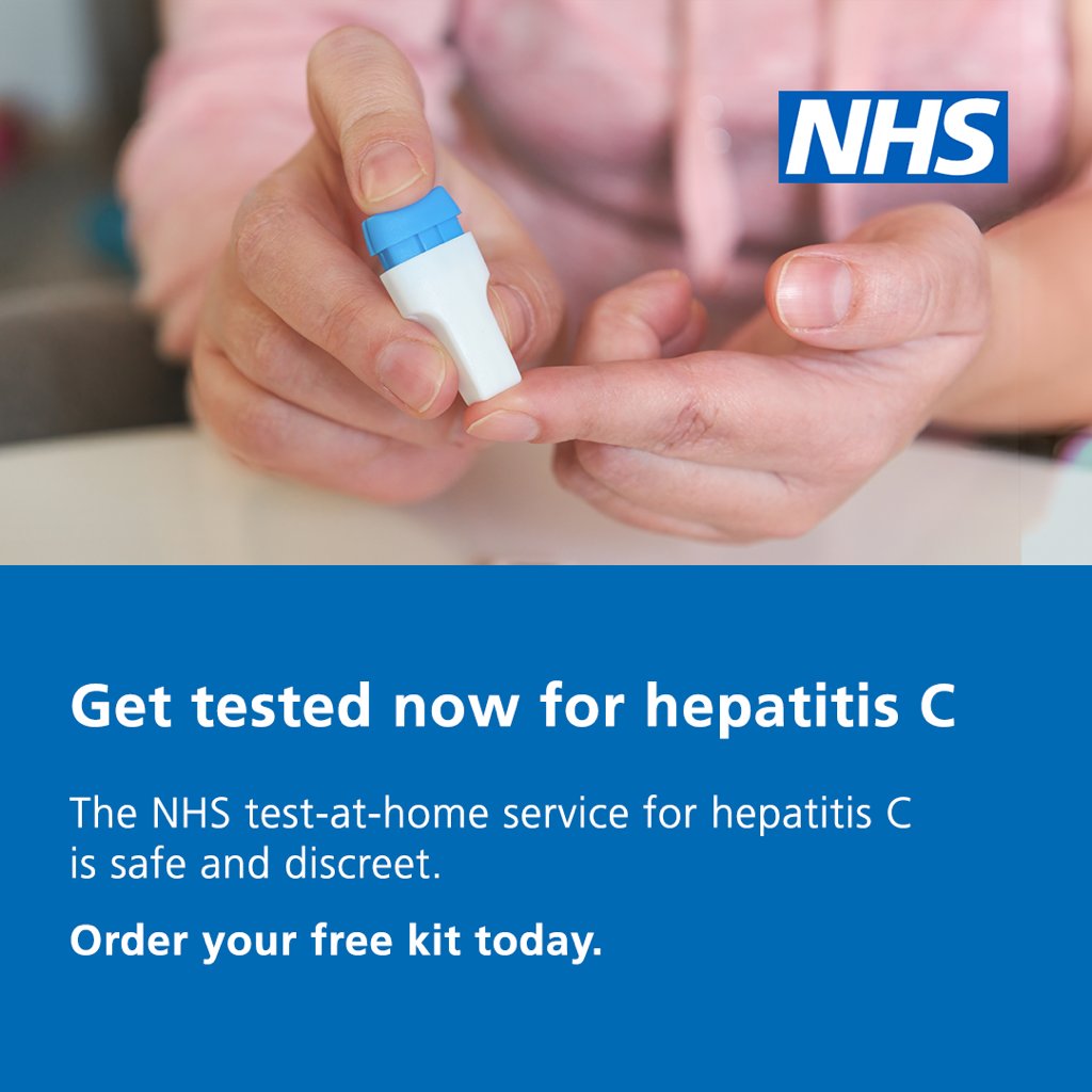 Anyone worried they may be at risk of hepatitis C can order a confidential test online through our website. ➡️ hepctest.nhs.uk
