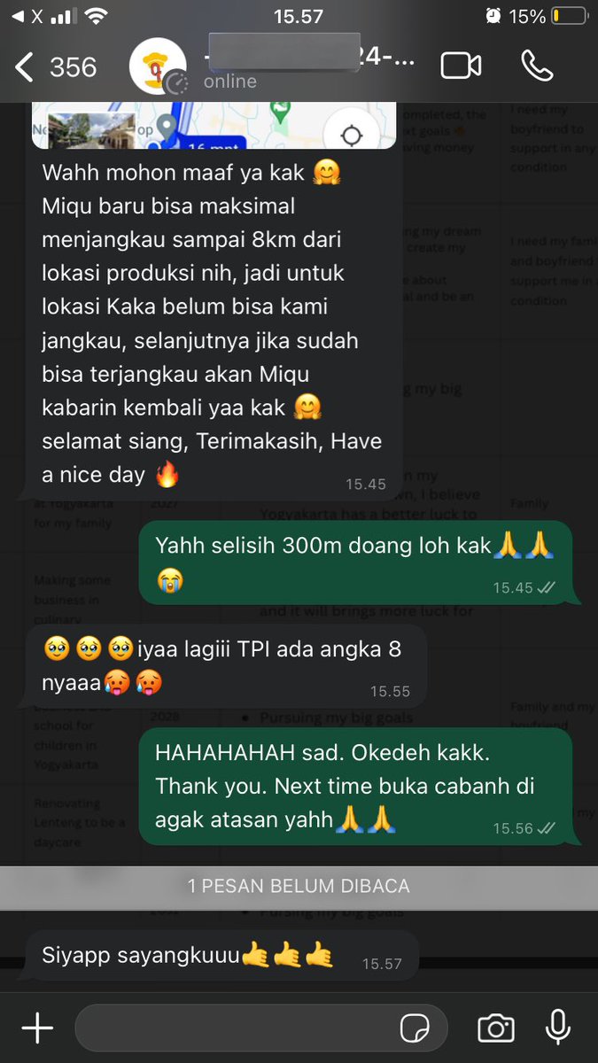 gues_whu's tweet photo. Adminnya asik banget wkwk.

Konteks :
Gue mau catering mingguan gitu dan dapet harga murah meriah muntah dengan menu yang wadidaw 😱😱😱, tapi kejauhan (kejauhannya cuma 300m) dan aku kecewa huhu 😭😩 https://t.co/Gy3buoiNAj