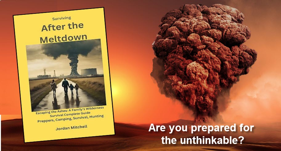 #SurvivalGuide #Preparedness #PostApocalypse #Disaster   Don't wait for disaster to strike—be ready with 'After The Meltdown.' Equip yourself with knowledge to survive, rebuild and thrive in a new world.  amzn.to/3wh3pDS