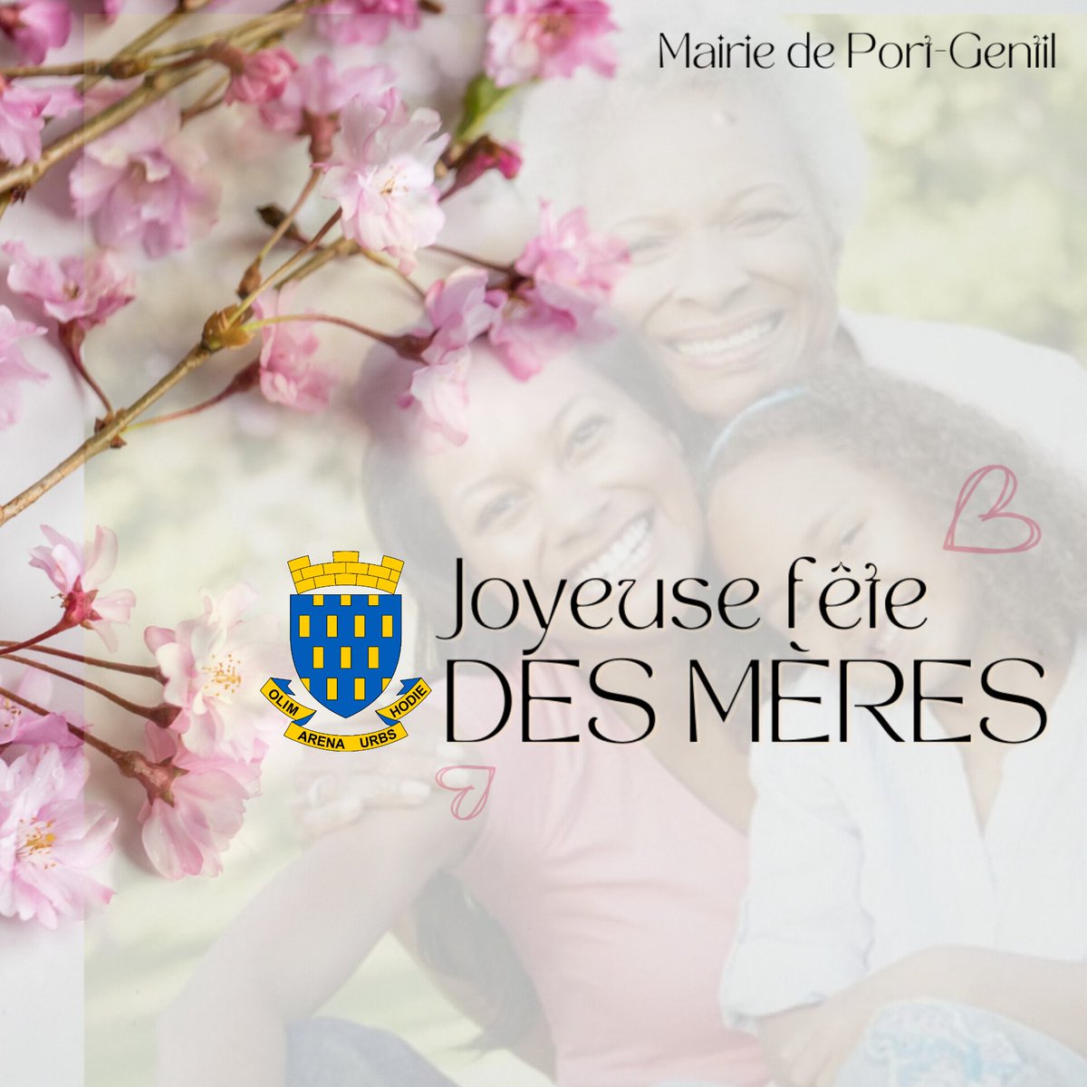 [ #Fête_des_Mères ] La #Délégation_Spéciale, les #cadres et les #agents de la Mairie souhaitent une bonne fête des mères à toutes les mamans de la <a href="/VilledePog/">Ville de Port-Gentil</a>.