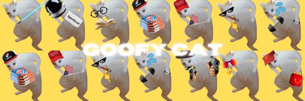 Goofy Cat tweet media