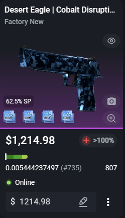 strafezone_'s tweet photo. Sale Post
#2 Glock Fade 
Cobalt Disruption 4x DH14 0.005 (lowest float w/ 4x)
AWP Blue-hive CM K14 Holo on scope
Icarus Fell 4x CLG K15 Holo 0.009 

offers in dm cheers https://t.co/GWOdoFTzuN