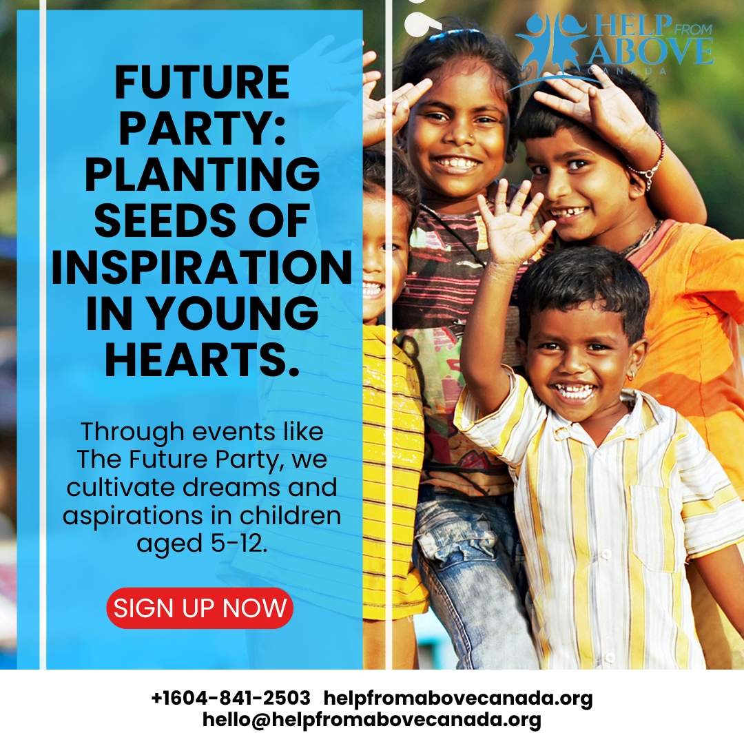 helpfromaboveCA's tweet photo. Join the celebration and sow the seeds of hope! 🎉 

Together, we can inspire the next generation to dream big and achieve their goals.

📧hello@helpfromabovecanada.org
📞+1604-841-2503

#communityspirit #hopealive #digitalbridge #empoweryouth https://t.co/a84zgE2HUd