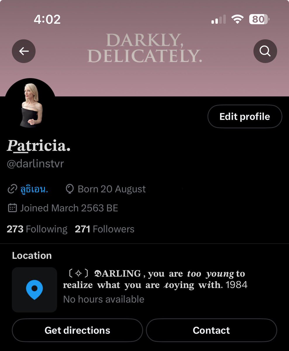 ⠀
ลูธิเอน.⠀ ถึงจะไม่มีอะไรมากมาย แต่รู้สึกพอใจกับโปรไฟล์ตอนนี้ 🙂‍↕️🩷
⠀