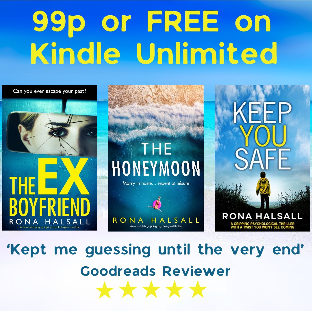 Oh look, bank holiday and it's... raining!☂️ Perfect weather for reading though, and I have 3 books on 99p offer at the moment, or FREE on Kindle Unlimited.📚 Check them out here:👇 tinyurl.com/yfk4ydyt @bookouture @nholten40 #kindlebooks #booklovers