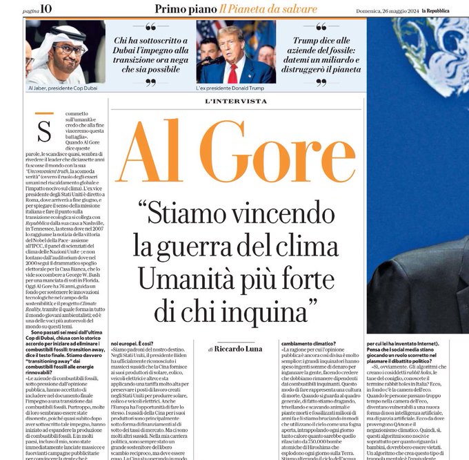 I colpi di coda sono e saranno terribili... ma vinceremo noi...per noi, per i nostri figli anche per quelli che non capiscono e persino x quelli che capiscono e sanno di far male #transizione