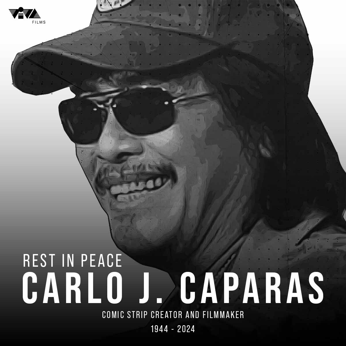 REST IN PEACE, Sir Carlo J. Caparas. Mananatiling buhay ang iyong mga obra dito sa Viva Films.