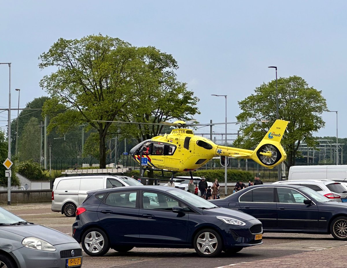 singhabhinav's tweet photo. When the parking spot says "compact car," but you pull up in a chopper 🚁 instead. Just another day in the Netherlands! 🇳🇱 #DutchStyle https://t.co/7Y46swkrs0