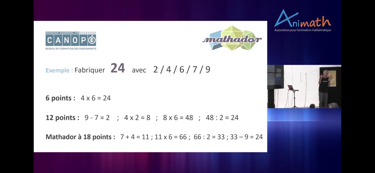 Exercice de réveil matinal avec <a href="/TrouillotEric/">Eric Trouillot</a> au <a href="/salonmaths/">Salon Maths</a> !