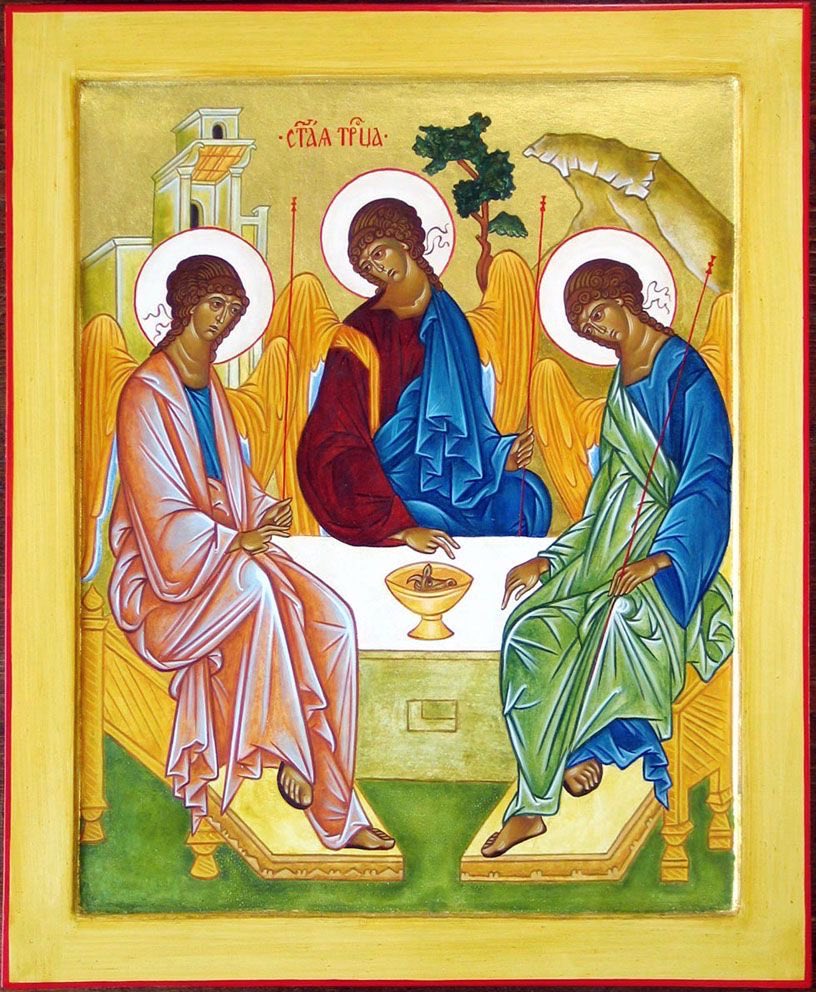 Trinity Sunday! Glory be to the Father, the Son and the Holy Spirit. ⁦@lecheiletrust1⁩ ⁦@LoretoFaithDev⁩ 💙♥️