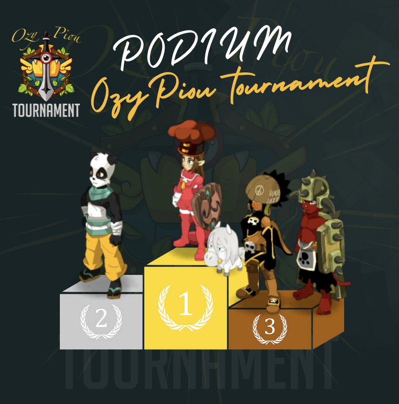 Hier s'est achevé la première édition de la OzyPiou Tournament ! Félicitations à Mehdimoitout, qui remporte ce tournoi contre Kawah sur un BO très serré. (3-2) ! Félicitations également à Kila et Sheitana pour leur parcours ! Très beau podium !!