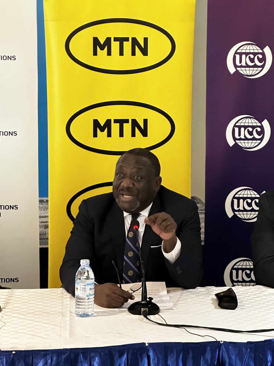 Mugibson's tweet photo. “The core objective of the @UCC_Official Universal Service &amp; Access Fund is to cover areas that are not commercially viable, since our MNOs can only cover 90%. We are looking at reaching that 10% and make them viable.” — @UCC_ED. 
#DigitalInclusion4All #TogetherWeAreUnstoppable https://t.co/QDxwZeQhYa