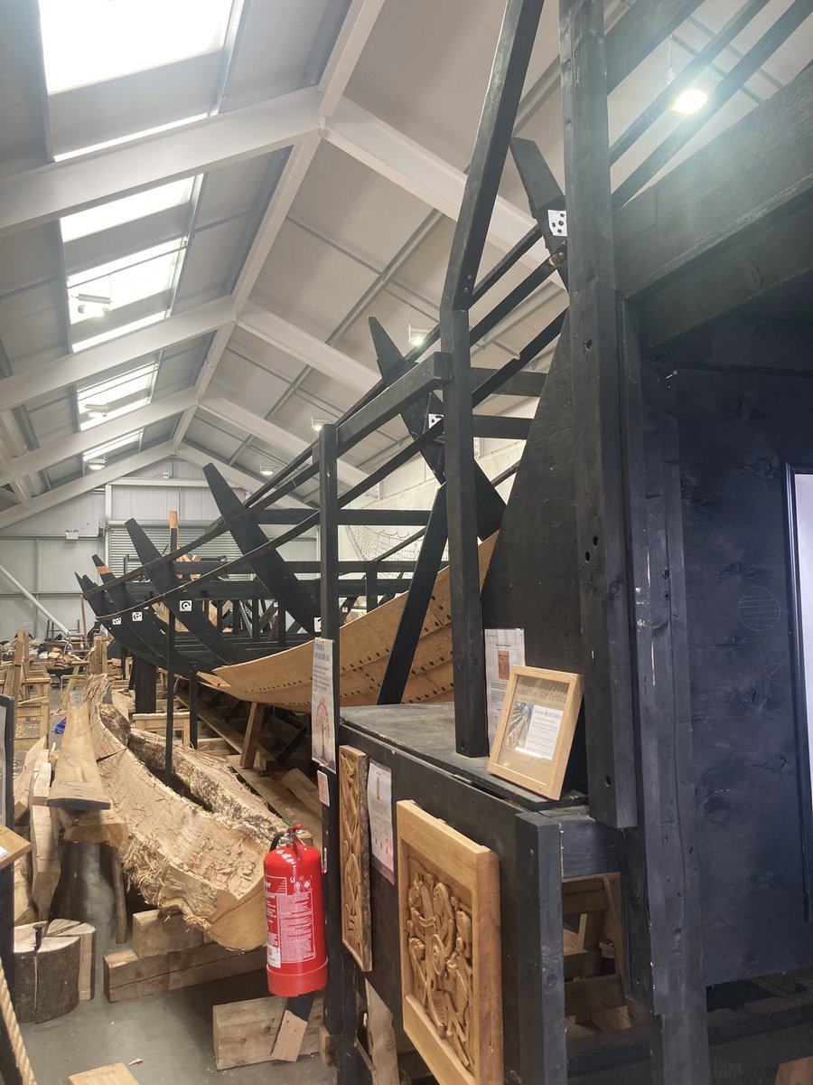 SharonKindleys's tweet photo. Come along to the #SaxonFestival at the @SaxonShipCo today at the #Longshed There will be a #Cleaving demonstration from 12! #SuttonHooShip https://t.co/EukMjS7VAT