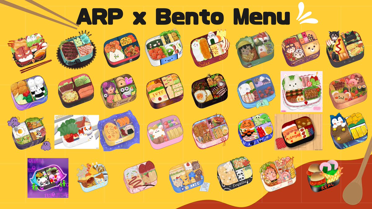 imymemai_'s tweet photo. ตี้ ARP X Bento ค่ะะ
ขอบคุณทุกคนที่เข้ามาจอยวาดข้าวกล่องเบนโตะในคาแรคเตอร์ของคนในวัดป่าด้วยกันนะคะ 🫶✨ https://t.co/ljoCUyxP4C