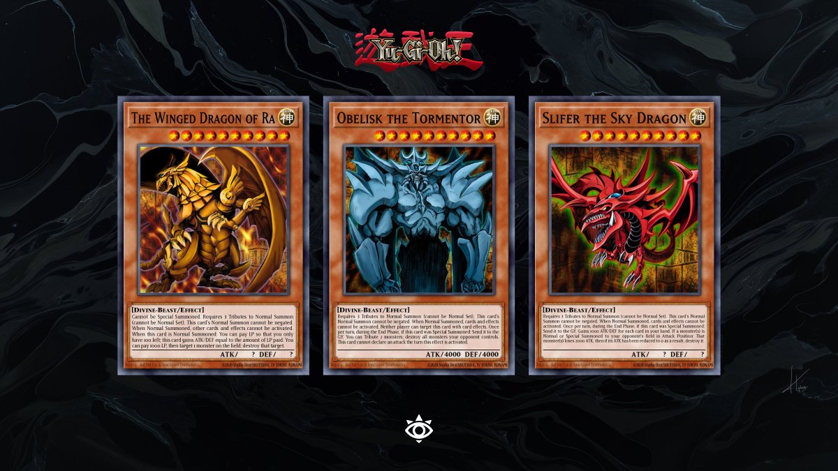 0xhyke's tweet photo. 2000 🖌️ Kazuki Takahashi to 2024 🖌️ Hyke

#yugioh #godcards @yugioh https://t.co/Zte9zM7YYW