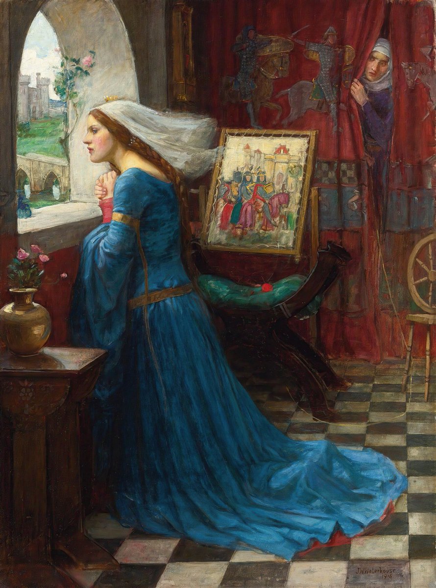 'Fair Rosamund' {19th century} By ~ John William Waterhouse