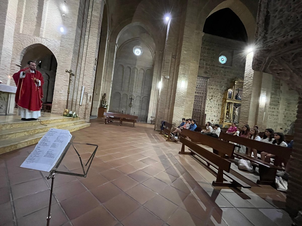 Misa final de #catequesis con los cursos de #postcomunión y #confirmación