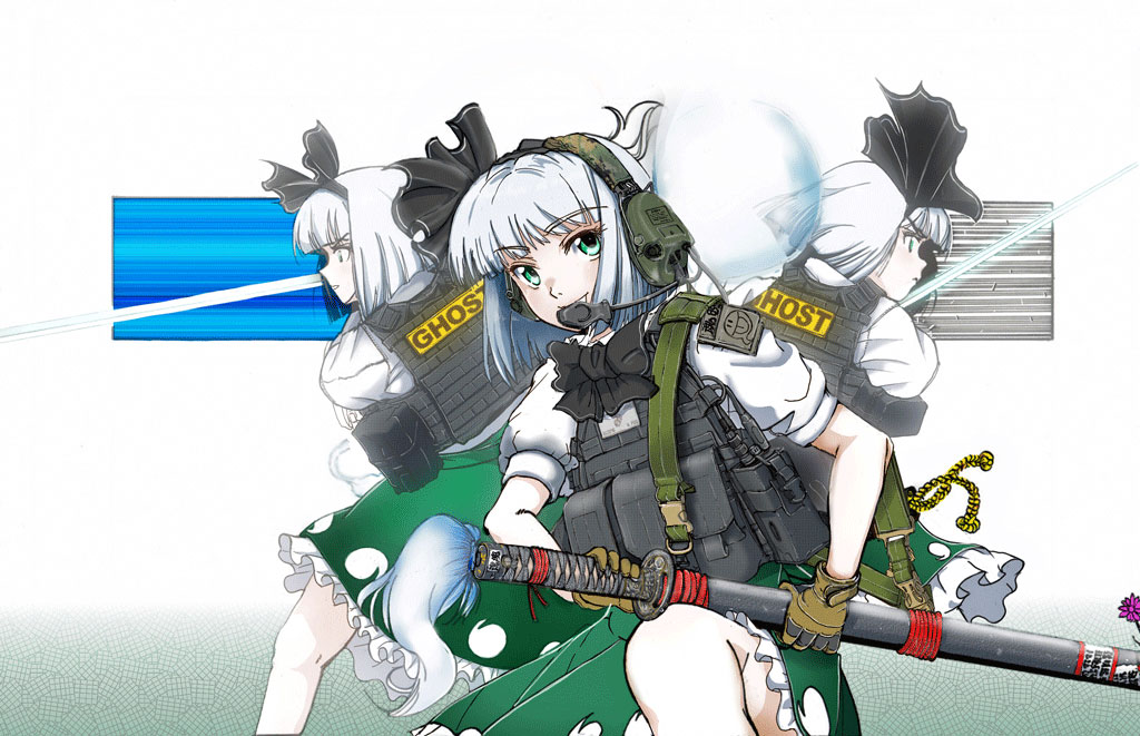 「ミリタリー系にしようか東方系にしようか・・ 思案中・・」|なかむらのイラスト