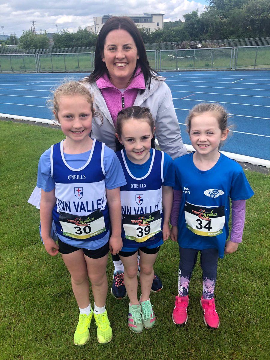 patsyfinn's tweet photo. Delighted to welcome @irishathletics Live to @finnvalley_ac this weekend led out by David Matthews good response and a final competitive opp before Irish Schools and @ulsterathletics @AthleticsNI champs  .Again a big shout out to officials https://t.co/5YkNR7nStY