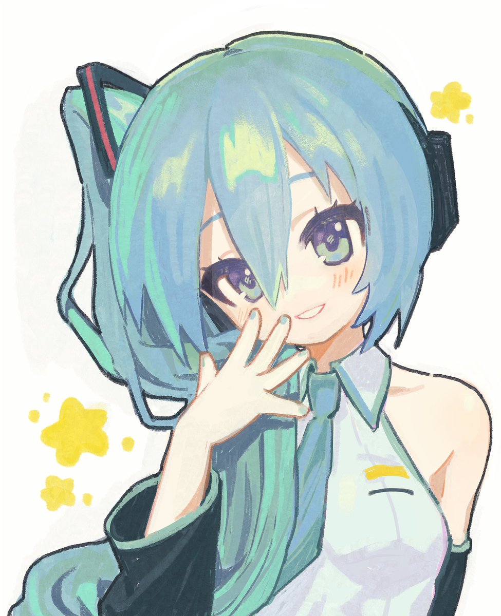 初音ミク 「」|💖Qyan💖のイラスト