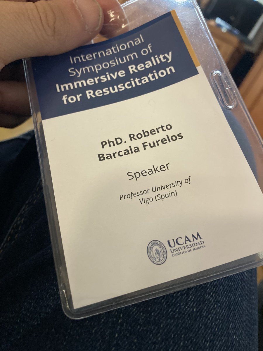Roberto_lo's tweet photo. fantastic congress of immersive technology in resuscitation. great friends and great opportunities to teach CPR that are already present. a bunch of crazy people doing useful things. thanks @ManuelDreamer #CPR https://t.co/tdUSCgYXIA