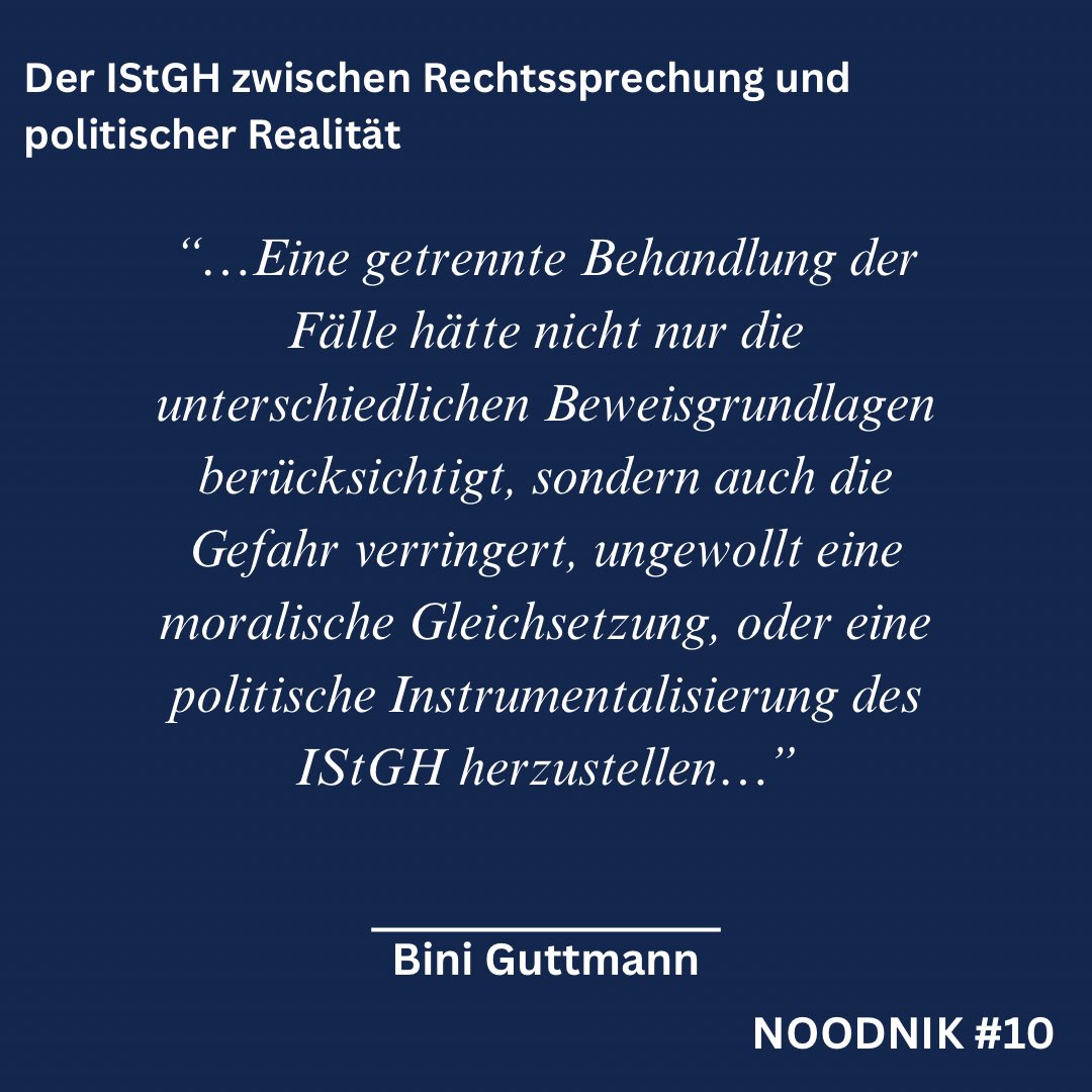 NOODNIK #10 Teaser🚀

 „Der IStGH zwischen Rechtssprechung und politischer Realität: 
Israels und Hamas’ Führungen droht die Verhaftung“ von <a href="/Bini_Guttmann/">Bini Guttmann</a> 

Rubrik: Politik 

Ein kleiner Vorgeschmack auf unsere 10. Ausgabe, die am 8.6. erscheint!

noodnik.at/2024/05/26/der…