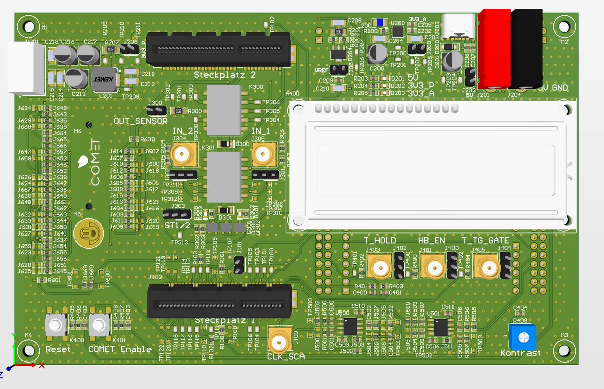 Work on the PCB layouts.

Despite the vacations, the layout team is hard at work and has designed the first layouts of our three PCBs in a very short space of time. Good job with some nice looking results!
#Mikroelektronik #Leistungselektronik 
<a href="/ElectronicsDrv/">E&D @ElectronicsAndDrives@mastodon.social</a>