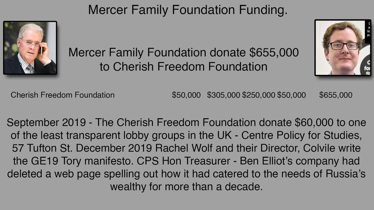 You know how you bang on about the establishment?
Can you explain who's idea it was to get an establishment Etonian to write the GE19 U turn manifesto? 3 months after receiving $60K from Cherish Freedom F @rcolvile is writing the BS manifesto advocating @CPSThinkTank policies.