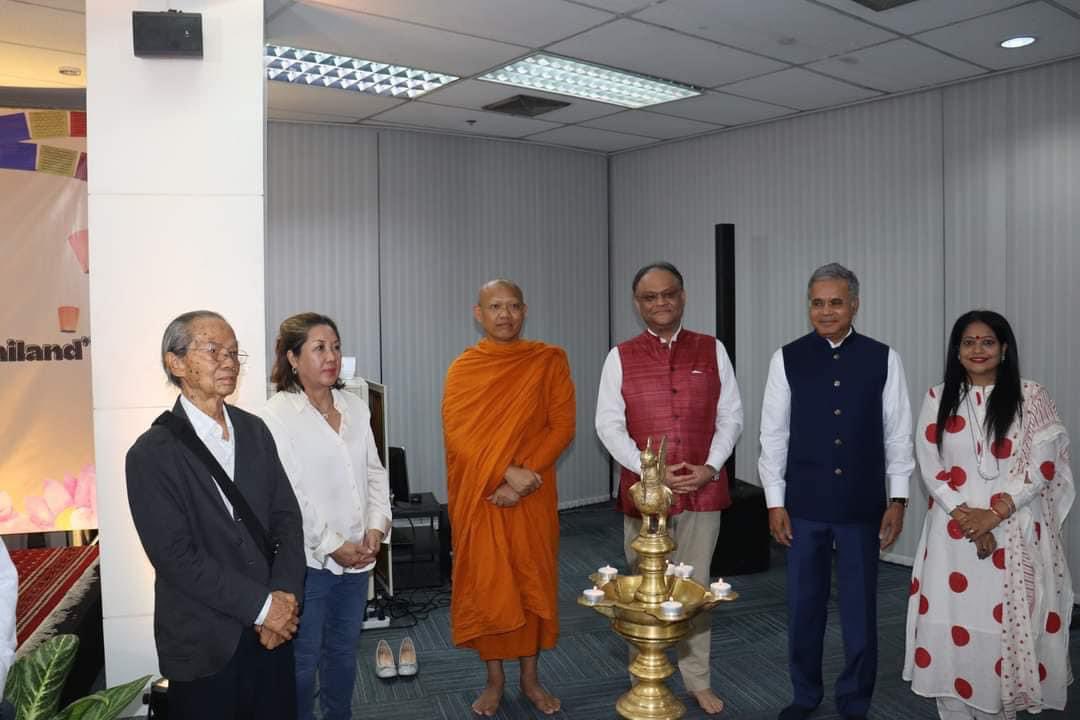 Honored to join the #InternationalVesakDay Celebration 2024 by the <a href="/IndiainThailand/">India in Thailand</a> in Bangkok at SVCC on May 22. A talk on "Role of King Ashoka in Spreading Buddhism in Thailand" by Venerable PM. Surasak Paccantaseno and remarks by Ambassador Shri Nagesh Singh ji.