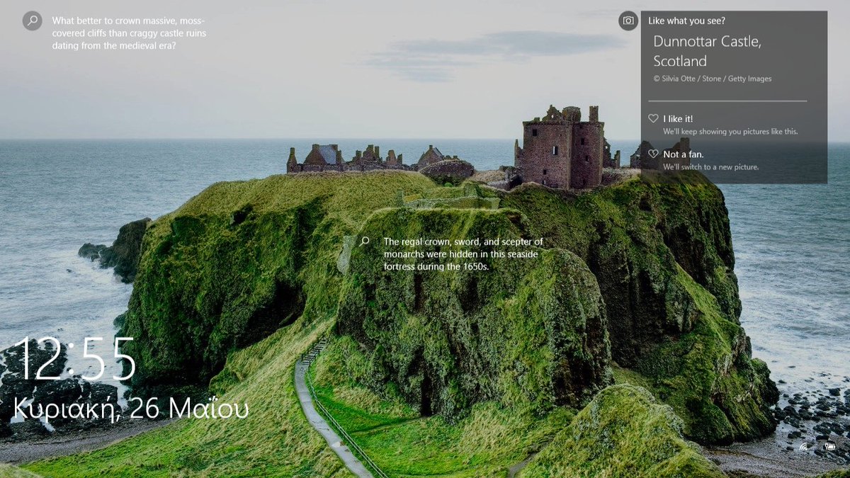 ev_m_'s tweet image. Dunnottar castle, Scotland
#WindowsSpotlight
