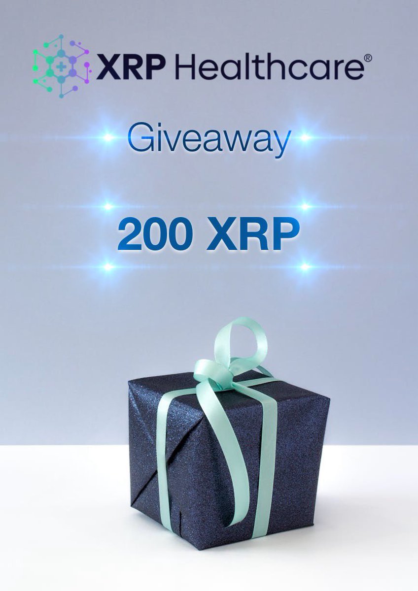 💥XRP HEALTHCARE GIVEAWAY💥

🏆Price 200 XRP🏆

💚Follow @XRPHealthcare 💜

💚Like & retweet 💜

💚Tag 3 friends 💜

Winners will be announced in 72h