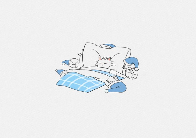 「closed eyes pillow」 illustration images(Latest)