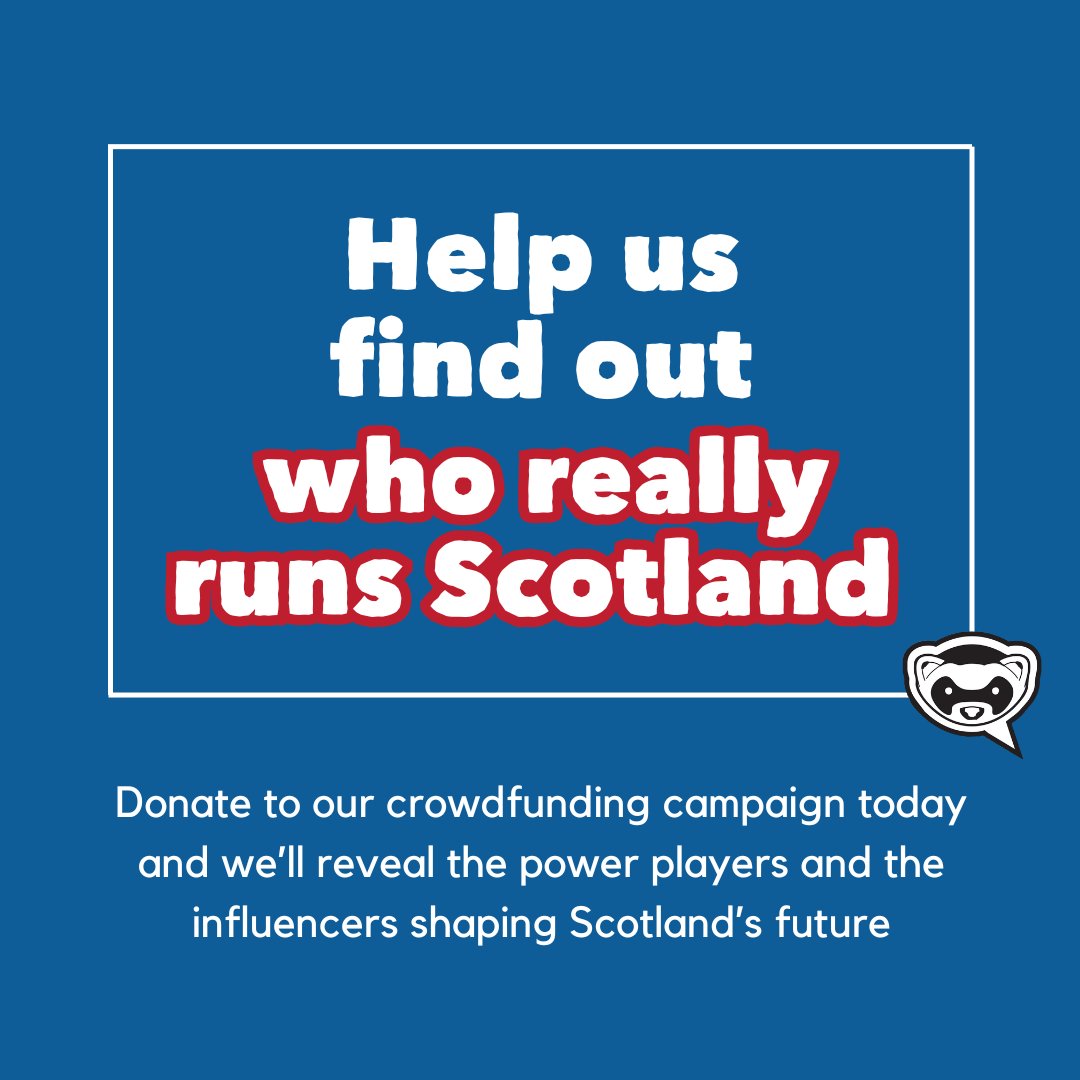 From foreign ownership to lobbying, our ‘Who Runs Scotland’ series dug deep into the issues that matter. Support our crowdfunding campaign to help us do more: bit.ly/3y8elEh?utm_so…