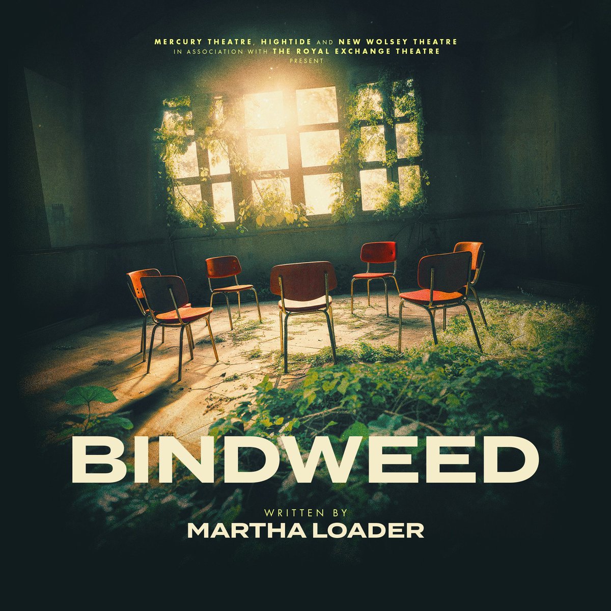 Written in Ipswich, set in Colchester, and featuring a predominantly East-based cast, Bindweed showcases the best of local creativity. Join us for our next Mercury Original from Thu 13 - Sat 22 Jun and support new local writing. Secure your tickets today: buff.ly/4bQzaml