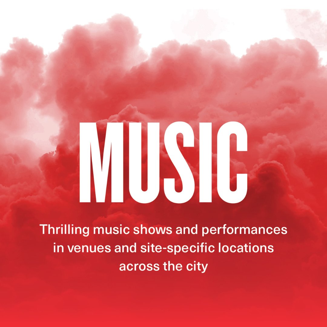 Thrilling music shows and performances in venues and site-specific locations across the city.