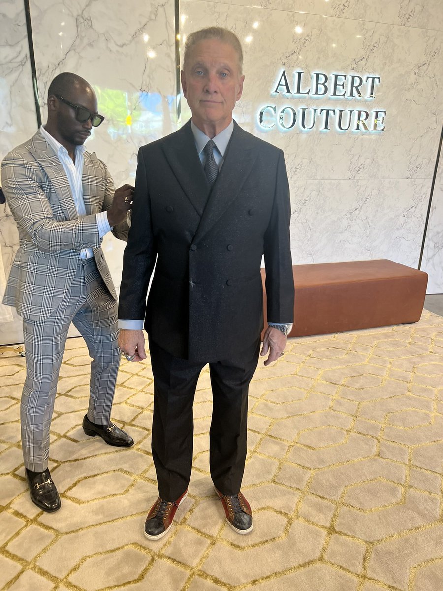 Fortunate to be Dressing on the Best 

We at ALBERT COUTURE Are Forever Family of @JeffRubys @TheRealJeffRuby 

#onlythebest #dressingtheworld #albertcouture