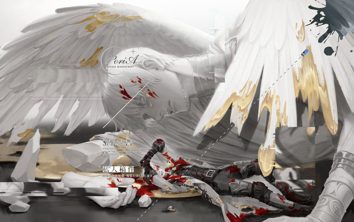 hareahareaharea's tweet image. CM illustrated by Poria！#wolcred