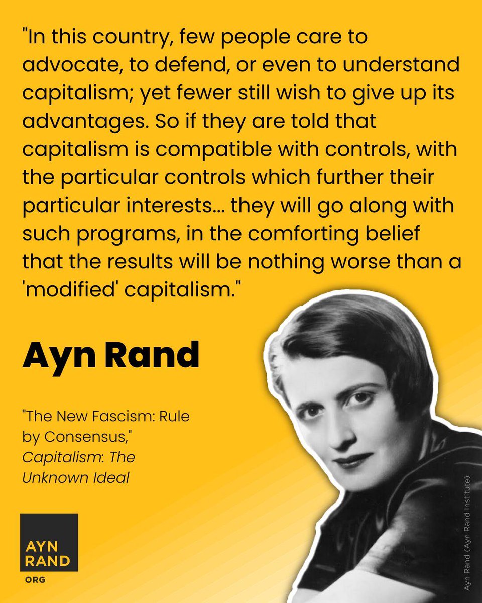 Ayn Rand's defense of capitalism is unparalleled. Discover more here: hubs.la/Q02wSgX80