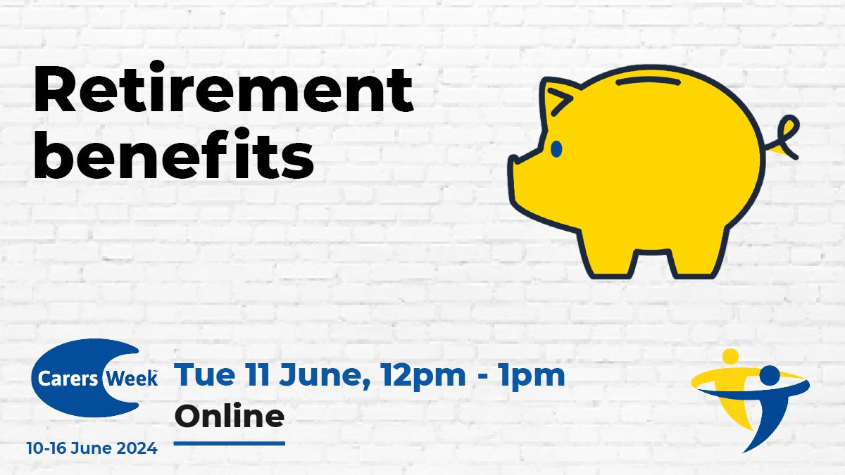 Carers who are of retirement age are invited to join us during #CarersWeek on Tuesday 11 June from 12pm – 1pm to learn about welfare benefits available to them and the person they care for: ow.ly/CUgg50RzgSy