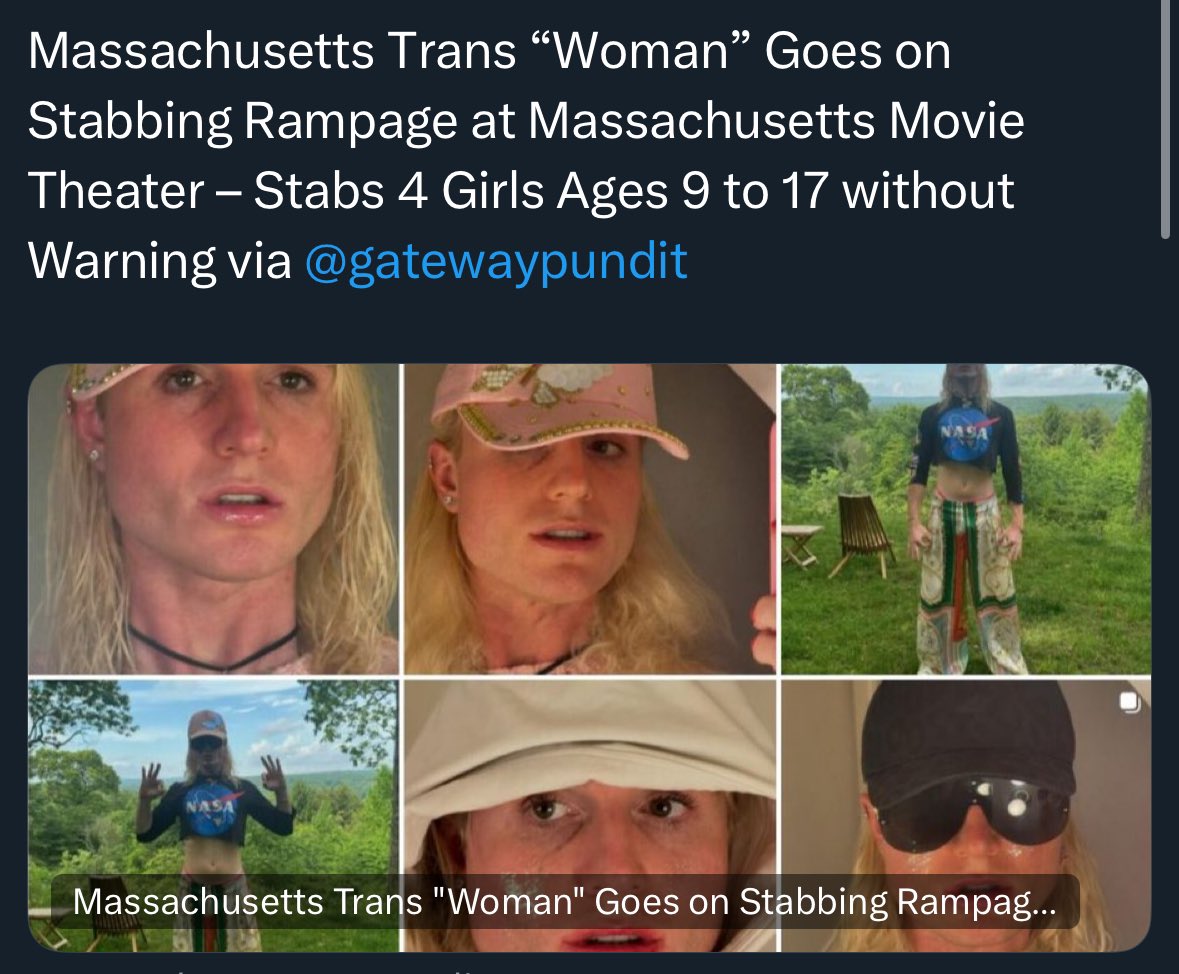 Trans terror is real…