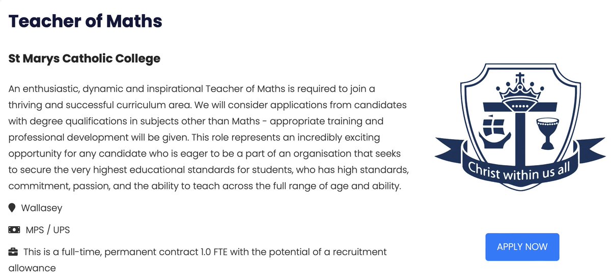 We have an exciting opportunity available 👇👇 Deadline: Thursday 30th May hfcmat.com/vacancies/