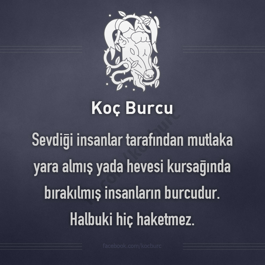 #KoçBurcu