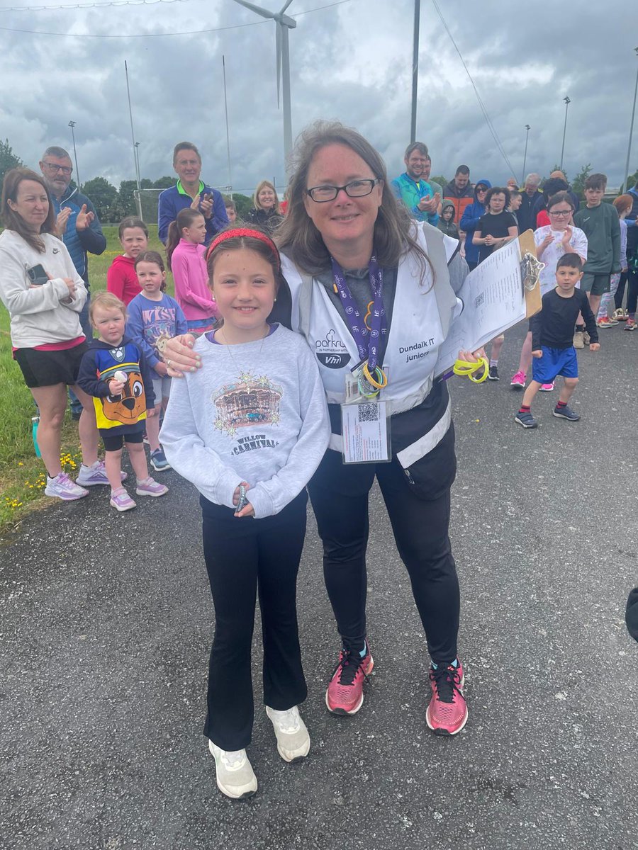 Grace reaches her 100 parkrun milestone and our first here too. Congrats Grace and thank you for volunteering regularly also. #shiningstar #100parkrunmilestone #lovejuniorparkrun