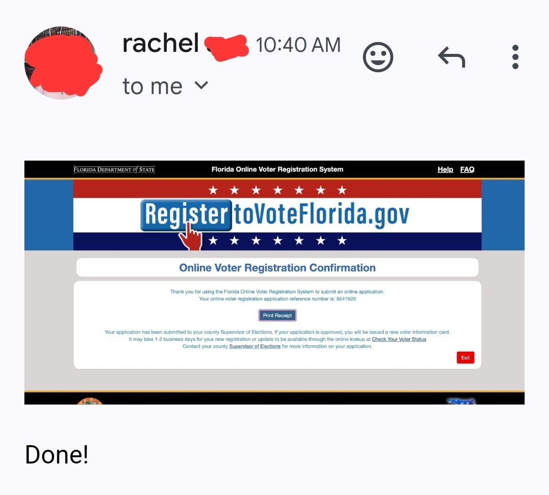 Another Florida Jew has left the Democratic party after she met me yesterday. Welcome to the @FloridaGOP, Rachel! 🇺🇲