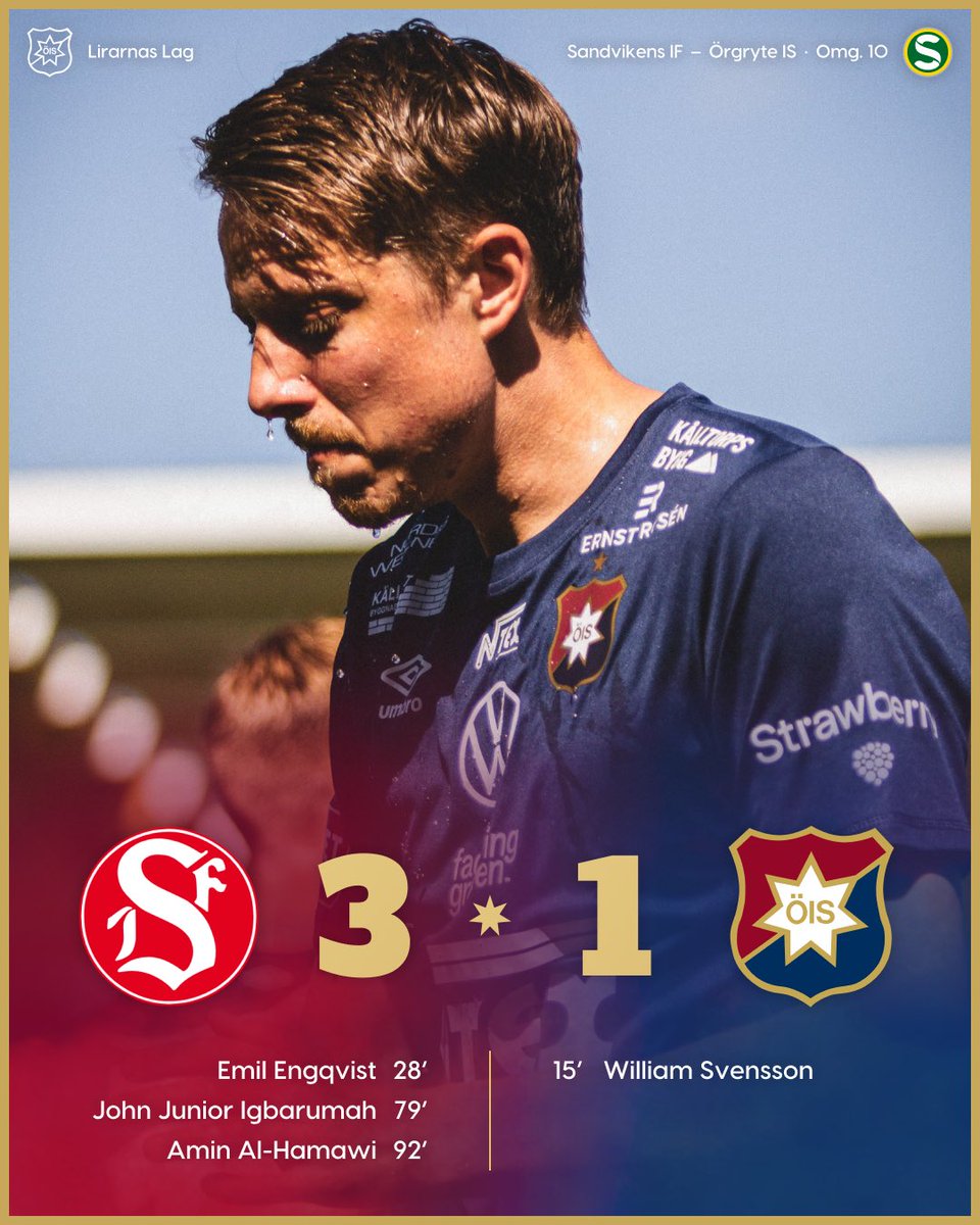 OrgryteFotboll's tweet photo. 🔴🔵 | Inga poäng på Jernvallen. https://t.co/bI4c8QJl6u
