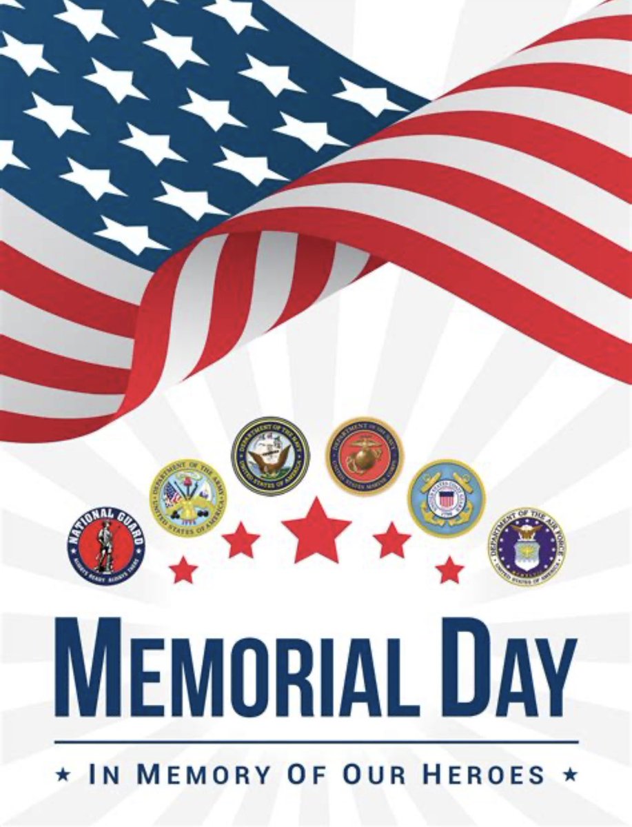 Take a moment this weekend to remember those who made the ultimate sacrifice. #freedomisntfree