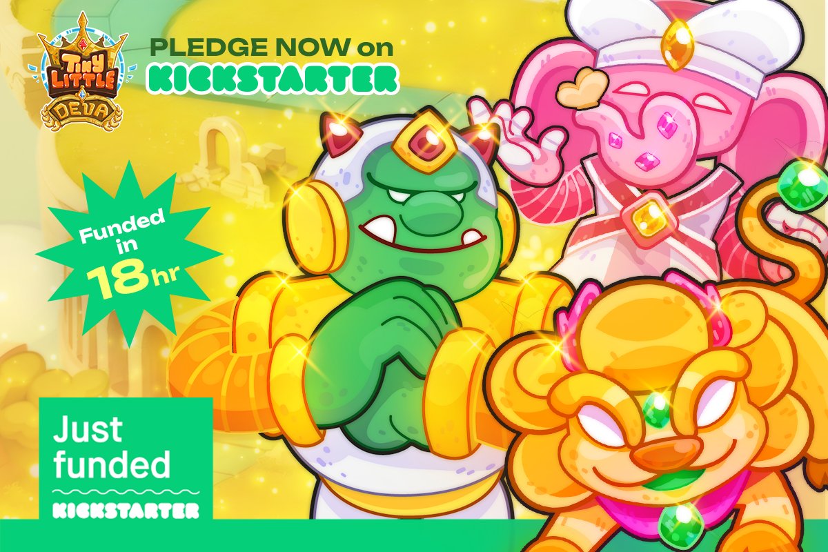 tinylittledeva's tweet photo. 🚀 We just got FUNDED in 18 hours! 🚀

Only 17 days left to join the adventure. Don't miss out! Pledge now to back "Tiny Little Deva" on Kickstarter and be part of something amazing! 🌟

#Kickstarter #TinyLittleDeva #Crowdfunding #JustFunded  #PledgeNow https://t.co/Kyk29GzE1H